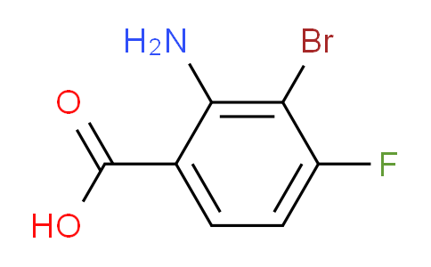 CAS No. 1453798-39-4, 2-amino-3-bromo-4-fluorobenzoic acid