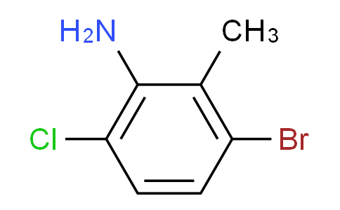 CAS No. 1007226-77-8, 3-bromo-6-chloro-2-methylaniline