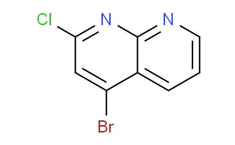 CAS No. 1823049-95-1, 4-Bromo-2-chloro-1,8-naphthyridine