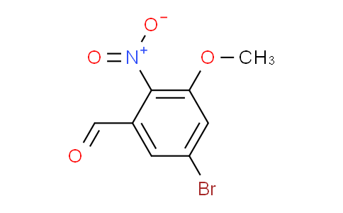 CAS No. 1935980-39-4, 5-bromo-3-methoxy-2-nitrobenzaldehyde