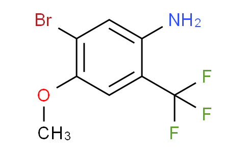 CAS No. 1805569-77-0, 5-bromo-4-methoxy-2-(trifluoromethyl)aniline