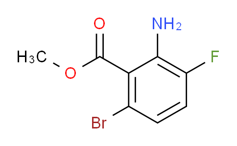 CAS No. 1182816-90-5, methyl 2-amino-6-bromo-3-fluorobenzoate