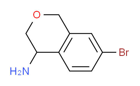 CAS No. 1337154-53-6, 7-bromo-3,4-dihydro-1H-isochromen-4-amine
