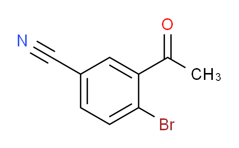 CAS No. 1822653-33-7, 3-acetyl-4-bromobenzonitrile