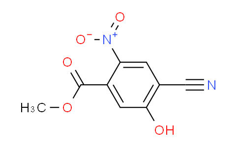 CAS No. 1803775-30-5, methyl 4-cyano-5-hydroxy-2-nitrobenzoate