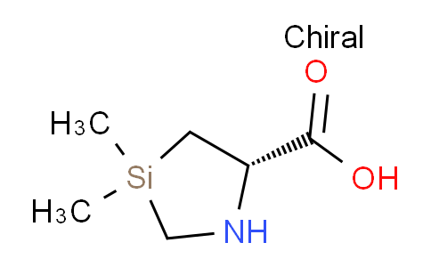 CAS No. 905297-74-7, (5S)-3,3-dimethyl-1,3-azasilolidine-5-carboxylic acid