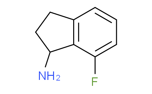 CAS No. 1071449-14-3, 7-fluoro-2,3-dihydro-1H-inden-1-amine