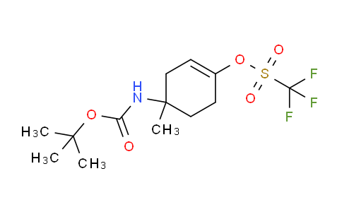 CAS No. 2138510-40-2, [4-methyl-4-[(2-methylpropan-2-yl)oxycarbonylamino]cyclohexen-1-yl] trifluoromethanesulfonate