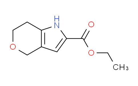 CAS No. 1263083-01-7, ethyl 1,4,6,7-tetrahydropyrano[4,3-b]pyrrole-2-carboxylate