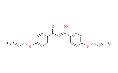 CAS No. 1262142-69-7, (Z)-3-hydroxy-1,3-bis(4-prop-2-enoxyphenyl)prop-2-en-1-one