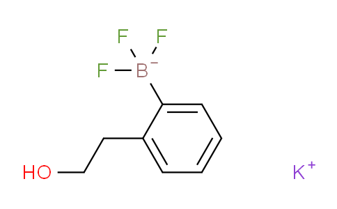 CAS No. 1015082-79-7, potassium;trifluoro-[2-(2-hydroxyethyl)phenyl]boranuide