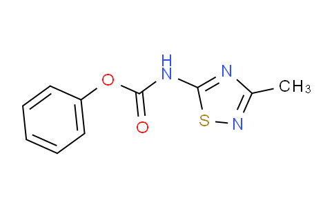 CAS No. 1018447-38-5, phenyl (3-methyl-1,2,4-thiadiazol-5-yl)carbamate