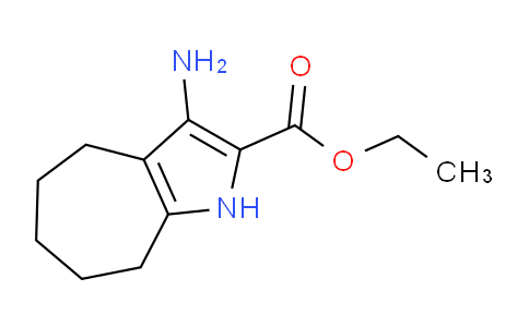 CAS No. 2148923-28-6, ethyl 3-amino-1,4,5,6,7,8-hexahydrocyclohepta[b]pyrrole-2-carboxylate