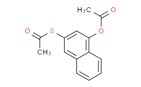 CAS No. 2143010-96-0, (3-acetylsulfanylnaphthalen-1-yl) acetate