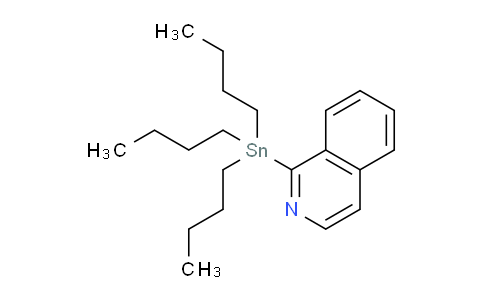 CAS No. 884658-29-1, tributyl(isoquinolin-1-yl)stannane