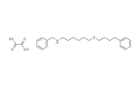 CAS No. 1070788-08-7, N-Benzyl-6-(4-phenylbutoxy)hexan-1-amine- oxalate