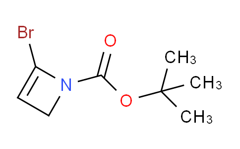 CAS No. 1537176-28-5, tert-butyl 4-bromo-2H-azete-1-carboxylate