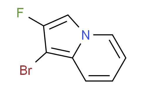 CAS No. 1246845-54-4, 1-bromo-2-fluoroindolizine