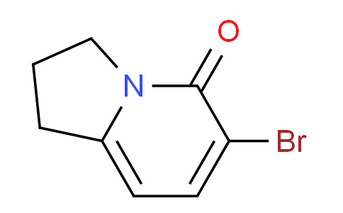 CAS No. 1611464-76-6, 6-bromo-2,3-dihydro-1H-indolizin-5-one
