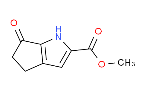 CAS No. 1041430-92-5, methyl 6-oxo-4,5-dihydro-1H-cyclopenta[b]pyrrole-2-carboxylate