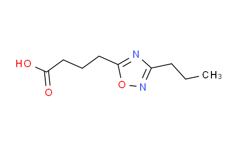 CAS No. 1153313-94-0, 4-(3-propyl-1,2,4-oxadiazol-5-yl)butanoic acid