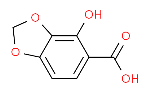 CAS No. 4776-00-5, 4-hydroxy-2H-1,3-benzodioxole-5-carboxylic acid