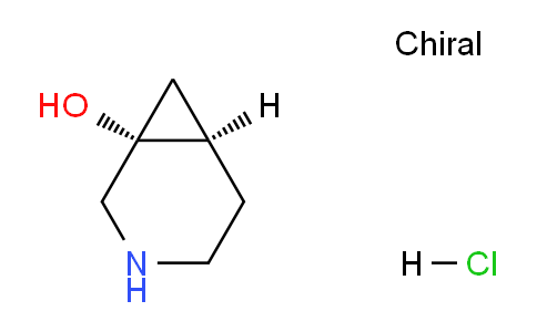 CAS No. 1820574-34-2, (1R,6R)-3-azabicyclo[4.1.0]heptan-1-ol;hydrochloride