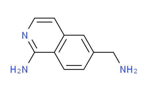 CAS No. 215454-95-8, 6-(aminomethyl)isoquinolin-1-amine