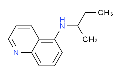 CAS No. 1019543-70-4, N-(butan-2-yl)quinolin-5-amine