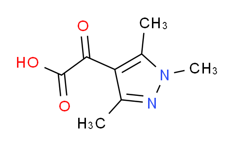 CAS No. 637336-34-6, 2-oxo-2-(trimethyl-1H-pyrazol-4-yl)acetic acid