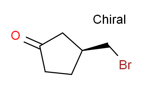 CAS No. 87371-78-6, (3S)-3-(bromomethyl)cyclopentan-1-one