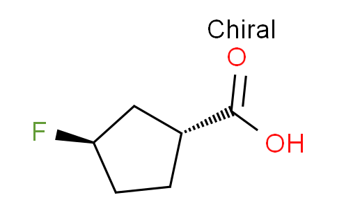 CAS No. 2165503-83-1, (1R,3R)-3-fluorocyclopentane-1-carboxylic acid