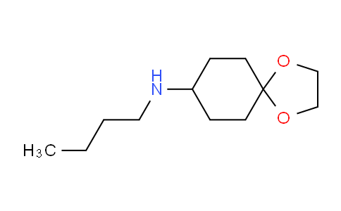 CAS No. 192373-08-3, N-butyl-1,4-dioxaspiro[4.5]decan-8-amine