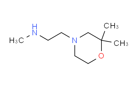 CAS No. 1156529-58-6, [2-(2,2-dimethylmorpholin-4-yl)ethyl](methyl)amine