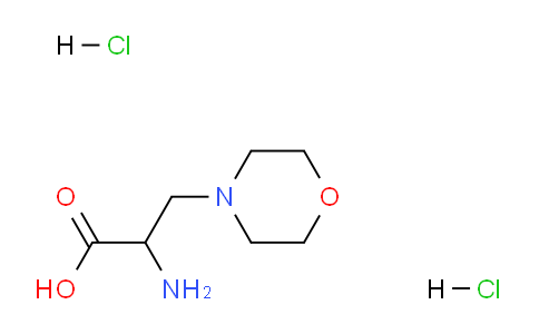 CAS No. 170305-20-1, 2-amino-3-(morpholin-4-yl)propanoic acid dihydrochloride