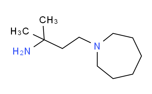 CAS No. 1226913-97-8, 4-(azepan-1-yl)-2-methylbutan-2-amine