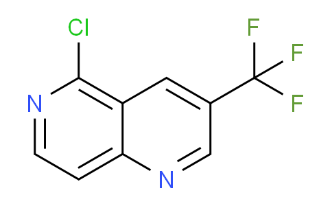 CAS No. 1352935-05-7, 5-chloro-3-(trifluoromethyl)-1,6-naphthyridine
