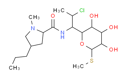 CAS No. 1097774-72-5, N-{2-chloro-1-[3,4,5-trihydroxy-6-(methylsulfanyl)oxan-2-yl]propyl}-1-methyl-4-propylpyrrolidine-2-carboxamide