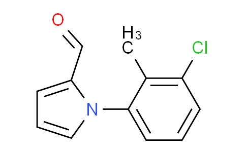CAS No. 299165-40-5, 1-(3-chloro-2-methylphenyl)-1H-pyrrole-2-carbaldehyde