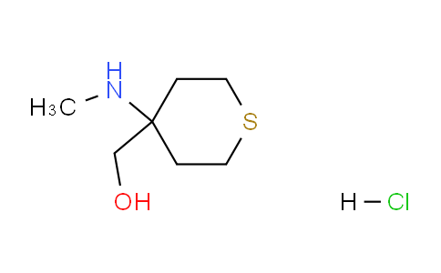 CAS No. 1311317-87-9, [4-(methylamino)thian-4-yl]methanol hydrochloride