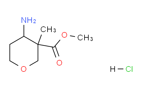 CAS No. 910332-91-1, methyl 4-amino-3-methyl-tetrahydropyran-3-carboxylate;hydrochloride