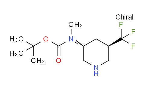 DY742009 | 2227198-04-9 | tert-butyl N-methyl-N-[(3R,5R)-5-(trifluoromethyl)piperidin-3-yl]carbamate