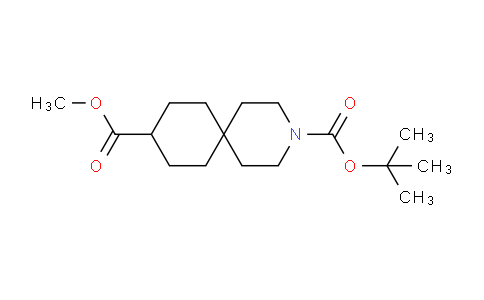 CAS No. 2005470-91-5, 3-tert-butyl 9-methyl 3-azaspiro[5.5]undecane-3,9-dicarboxylate
