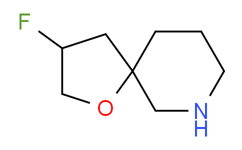 CAS No. 2168335-03-1, 3-fluoro-1-oxa-7-azaspiro[4.5]decane