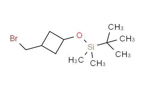 CAS No. 2169182-97-0, [3-(bromomethyl)cyclobutoxy](tert-butyl)dimethylsilane