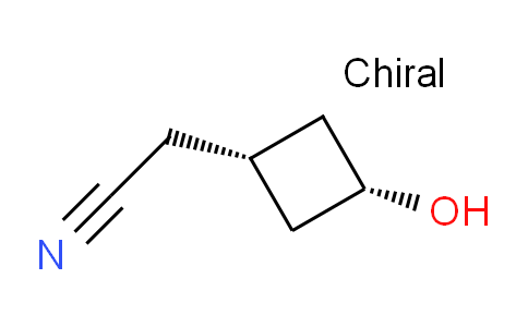 CAS No. 2091611-11-7, 2-(cis-3-hydroxycyclobutyl)acetonitrile