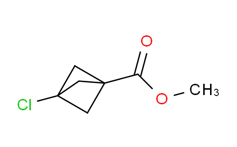 CAS No. 156329-71-4, Bicyclo[1.1.1]pentane-1-carboxylic acid, 3-chloro-, methyl ester