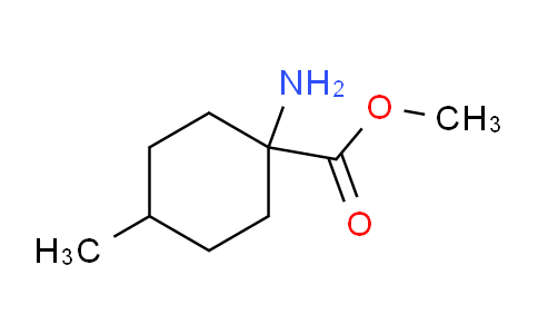 CAS No. 181300-38-9, methyl 1-amino-4-methylcyclohexane-1-carboxylate