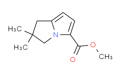 CAS No. 560131-92-2, methyl 6,6-dimethyl-5,7-dihydropyrrolizine-3-carboxylate