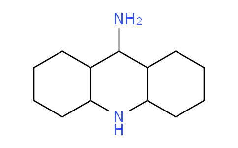 CAS No. 127842-41-5, 1,2,3,4,4a,5,6,7,8,8a,9,9a,10,10a-tetradecahydroacridin-9-amine